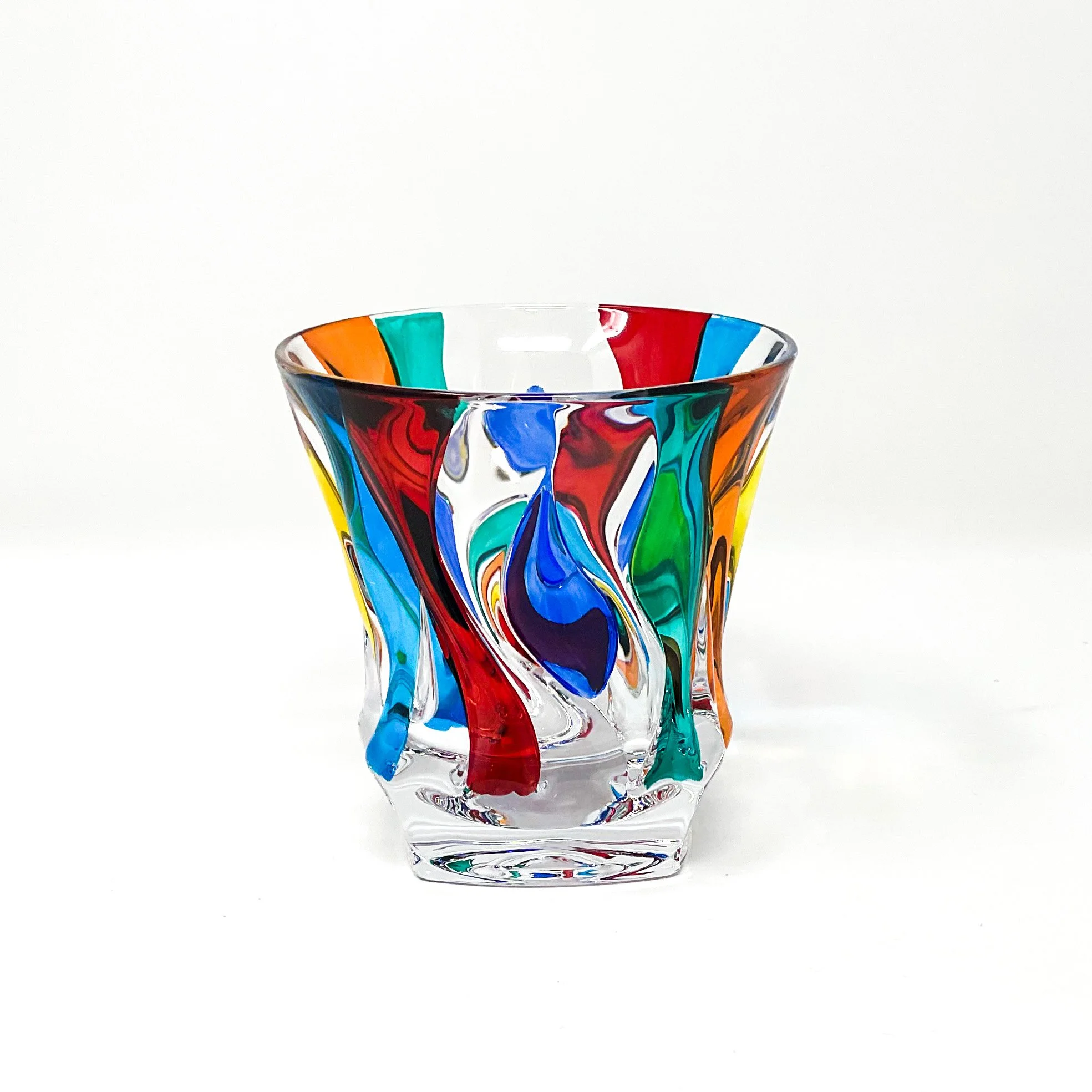 Cocktail Murano Glass, 6 oz. - Made in Venice — Poppi Italian Leather